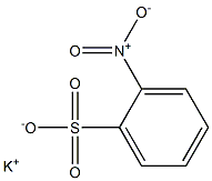 2-Nitrobenzenesulfonic acid potassium salt Struktur