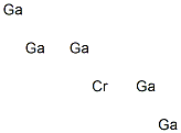 Chromium pentagallium Struktur