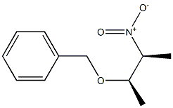 (2R,3S)-2-(Benzyloxy)-3-nitrobutane Struktur