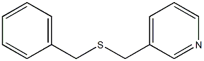 3-[(Benzylthio)methyl]pyridine Struktur