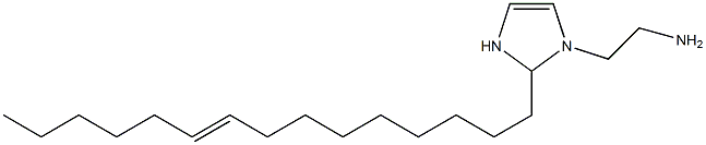 1-(2-Aminoethyl)-2-(9-pentadecenyl)-4-imidazoline Struktur