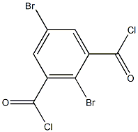 2,5-Dibromoisophthalic acid dichloride Struktur