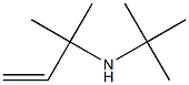 2-Methyl-N-tert-butyl-3-buten-2-amine Struktur