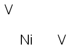 Divanadium nickel Struktur