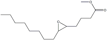 5,6-Epoxytetradecanoic acid methyl ester Struktur