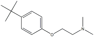 2-(4-tert-Butylphenoxy)-N,N-dimethylethanamine Struktur