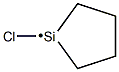 1-Chloro-1-silacyclopentan-1-ylradical Struktur