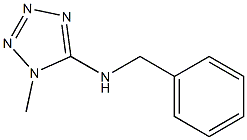 N-Benzyl-1-methyl-1H-tetrazol-5-amine Struktur