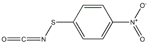 4-Nitrophenylthio isocyanate Struktur