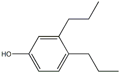 3,4-Dipropylphenol Struktur