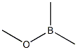 Dimethylborinic acid methyl ester Struktur