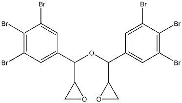 3,4,5-Tribromophenylglycidyl ether Struktur