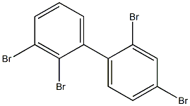 2,2',3',4-Tetrabromo-1,1'-biphenyl Struktur