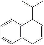 1,4-Dihydro-1-isopropylnaphthalene Struktur