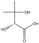 (2R)-2,3-Dihydroxyisovaleric acid Struktur