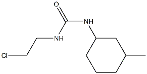 1-(2-Chloroethyl)-3-(3-methylcyclohexyl)urea Struktur