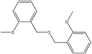 Bis(2-methoxybenzyl) ether Struktur