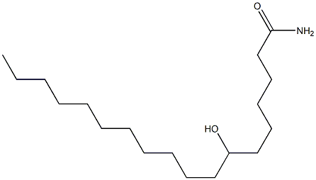 7-Hydroxyoctadecanamide Struktur