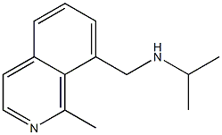 1-Methyl-8-[(isopropylamino)methyl]isoquinoline Struktur