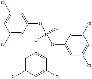 Phosphoric acid tris(3,5-dichlorophenyl) ester Struktur