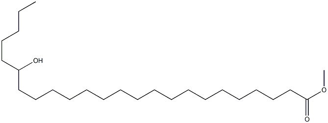 19-Hydroxytetracosanoic acid methyl ester Struktur