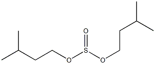 Sulfurous acid diisopentyl ester Struktur