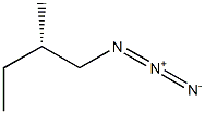 [S,(+)]-1-Azido-2-methylbutane Struktur