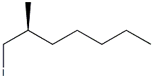 [S,(+)]-1-Iodo-2-methylheptane Struktur