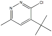 3-Chloro-4-tert-butyl-6-methylpyridazine Struktur