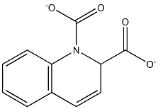 (1,2-Dihydroquinoline)-1,2-dicarboxylate Struktur