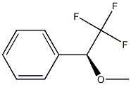 1-[(S)-1-Methoxy-2,2,2-trifluoroethyl]benzene Struktur