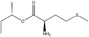 (S)-2-Amino-4-(methylthio)butanoic acid (R)-1-methylpropyl ester Struktur