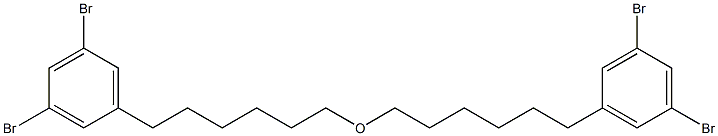 3,5-Dibromophenylhexyl ether Struktur