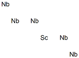 Scandium pentaniobium Struktur