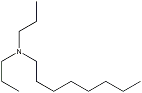 N,N-Dipropyloctylamine Struktur