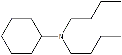 Cyclohexyldibutylamine Struktur