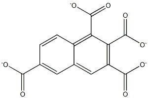 1,2,3,6-Naphthalenetetracarboxylate Struktur