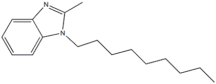 2-Methyl-1-nonyl-1H-benzimidazole Struktur