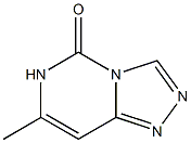 7-Methyl-1,2,4-triazolo[4,3-c]pyrimidine-5(6H)-one Struktur