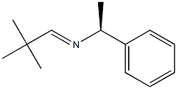 (1S)-N-(2,2-Dimethylpropylidene)-1-phenylethanamine Struktur