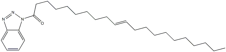 1-(1-Oxo-10-henicosenyl)-1H-benzotriazole Struktur