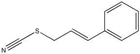 3-Phenylallyl thiocyanate Struktur