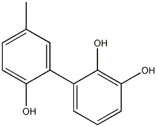 5'-Methyl-1,1'-biphenyl-2,2',3-triol Struktur