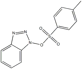 1-(Tosyloxy)-1H-benzotriazole Struktur