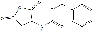 3-(Benzyloxycarbonylamino)tetrahydrofuran-2,5-dione Struktur