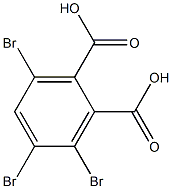 3,4,6-Tribromophthalic acid Struktur