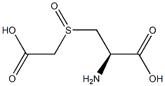 3-(Carboxymethylsulfinyl)-L-alanine Struktur