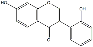 2',7-Dihydroxyisoflavone Struktur