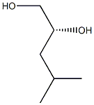 [R,(+)]-4-Methyl-1,2-pentanediol Struktur