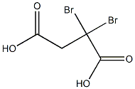 2,2-Dibromosuccinic acid Struktur